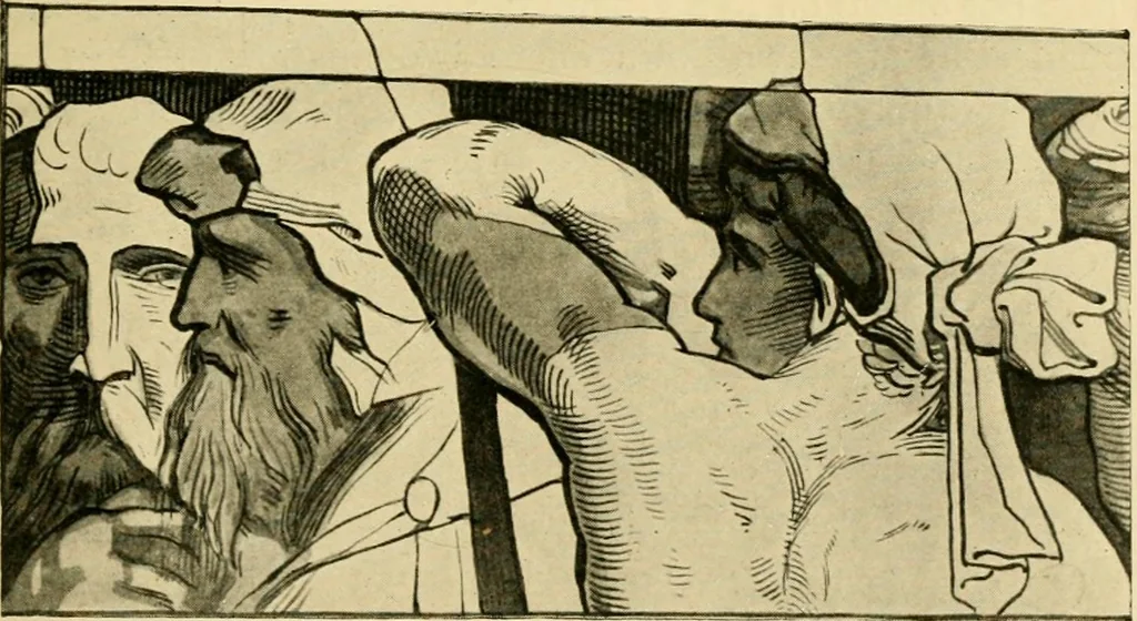 An illustration from Ornament & its application; a book for students, treating in a practical way of the relation of design to material, tools and methods of work, 1904, leaf 200