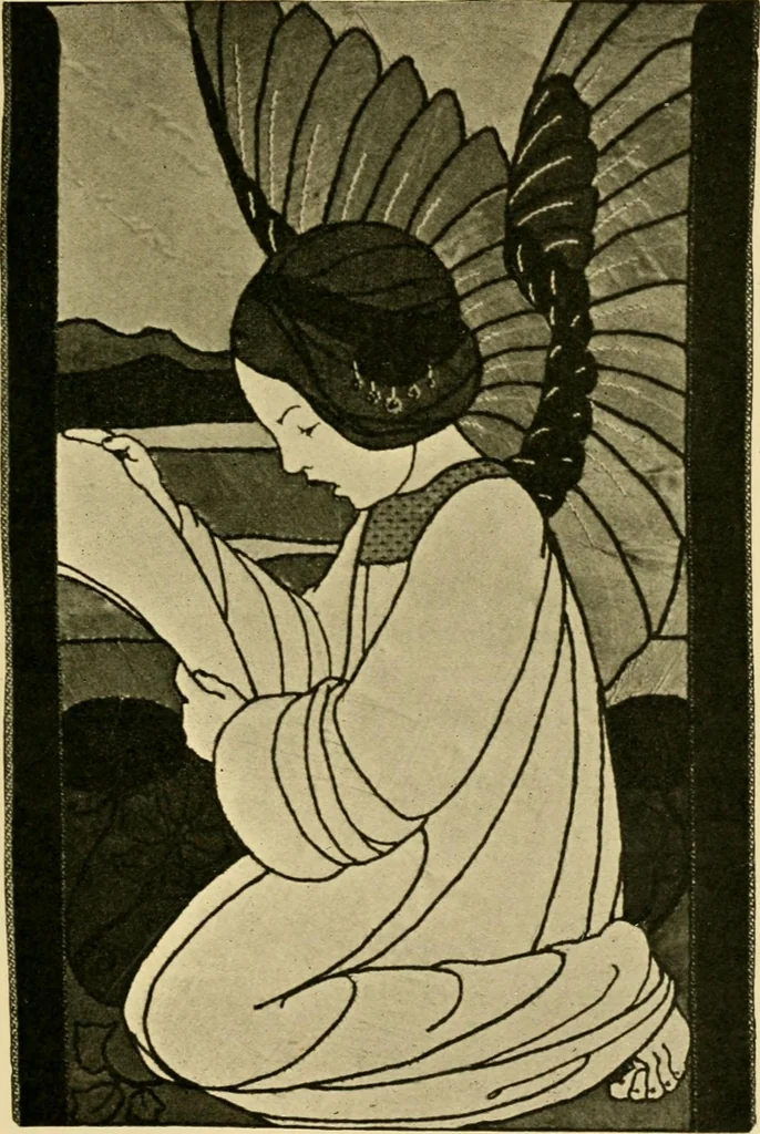 An illustration from Ornament & its application; a book for students, treating in a practical way of the relation of design to material, tools and methods of work, 1904, leaf 202