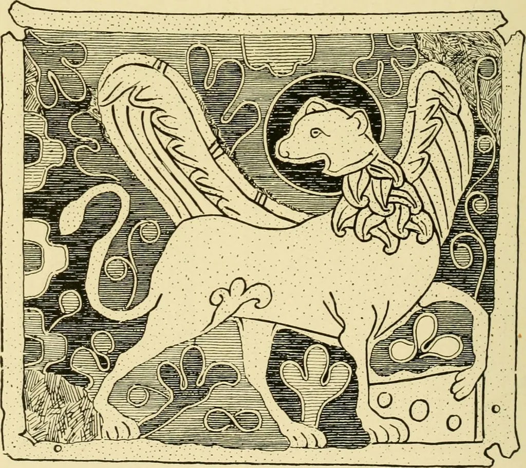 An illustration from Ornament & its application; a book for students, treating in a practical way of the relation of design to material, tools and methods of work, 1904, leaf 231