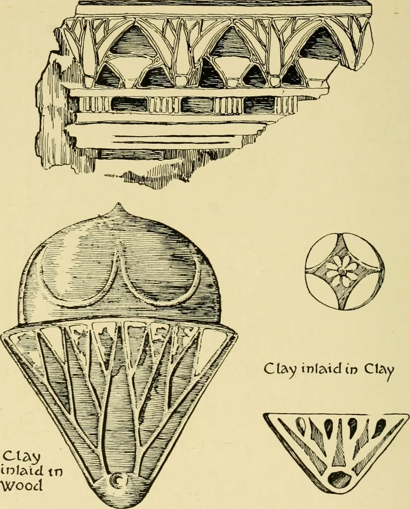 An illustration from Ornament & its application; a book for students, treating in a practical way of the relation of design to material, tools and methods of work, 1904, leaf 233