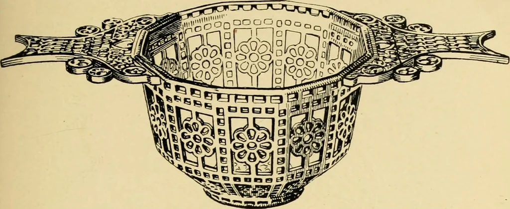 An illustration from Ornament & its application; a book for students, treating in a practical way of the relation of design to material, tools and methods of work, 1904, leaf 236