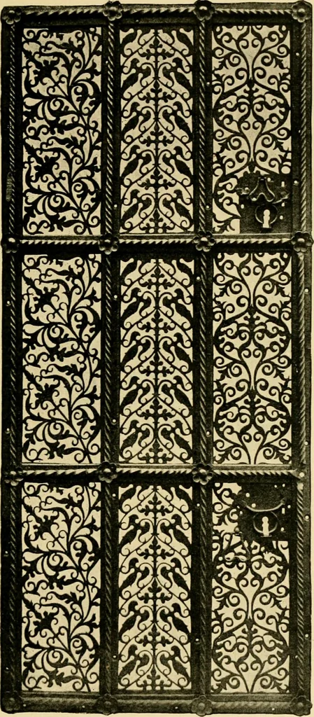 An illustration from Ornament & its application; a book for students, treating in a practical way of the relation of design to material, tools and methods of work, 1904, leaf 242