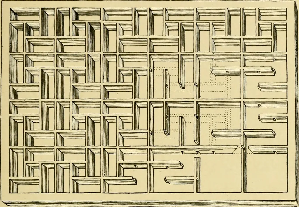 An illustration from Ornament & its application; a book for students, treating in a practical way of the relation of design to material, tools and methods of work, 1904, leaf 248