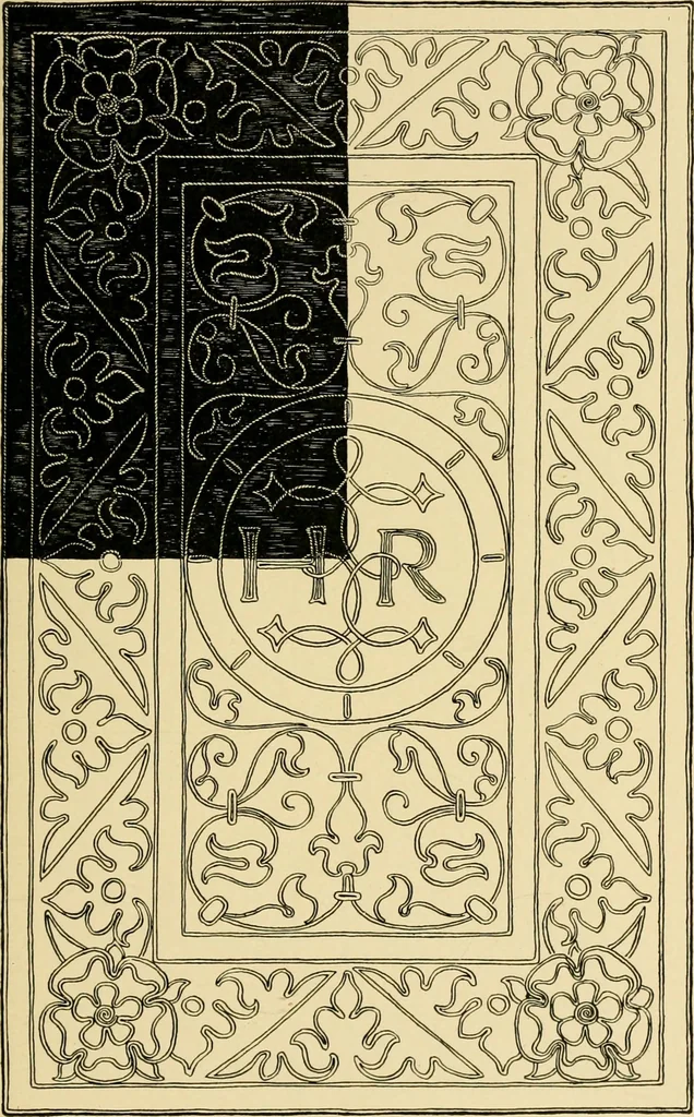 An illustration from Ornament & its application; a book for students, treating in a practical way of the relation of design to material, tools and methods of work, 1904, leaf 264