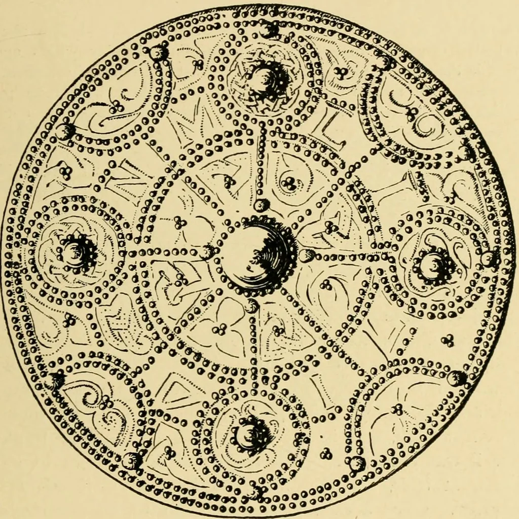 An illustration from Ornament & its application; a book for students, treating in a practical way of the relation of design to material, tools and methods of work, 1904, leaf 268