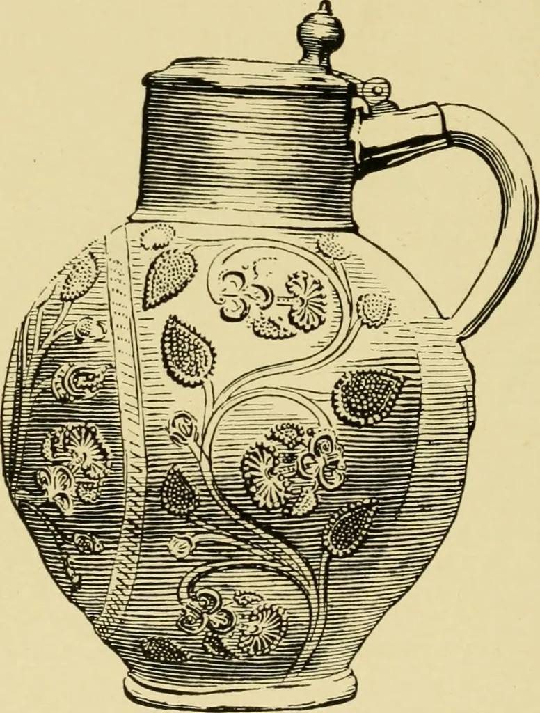 An illustration from Ornament & its application; a book for students, treating in a practical way of the relation of design to material, tools and methods of work, 1904, leaf 277