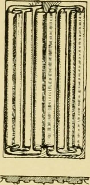 An illustration from Ornament & its application; a book for students, treating in a practical way of the relation of design to material, tools and methods of work, 1904, leaf 279