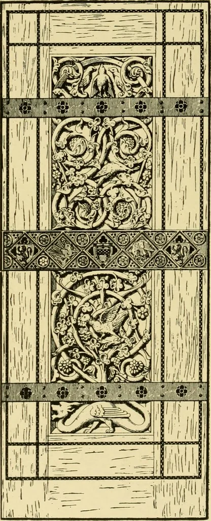 An illustration from Ornament & its application; a book for students, treating in a practical way of the relation of design to material, tools and methods of work, 1904, leaf 289