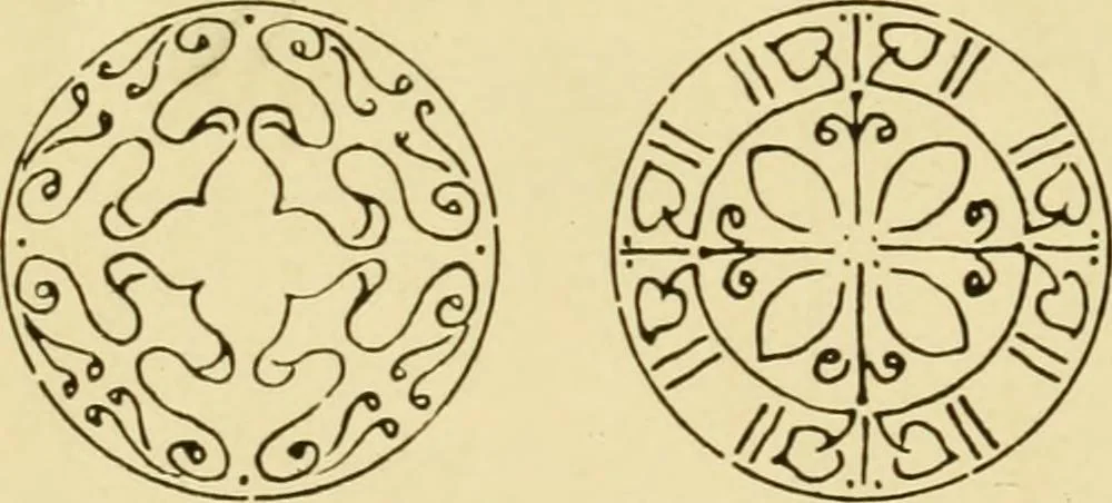 An illustration from Ornament & its application; a book for students, treating in a practical way of the relation of design to material, tools and methods of work, 1904, leaf 313