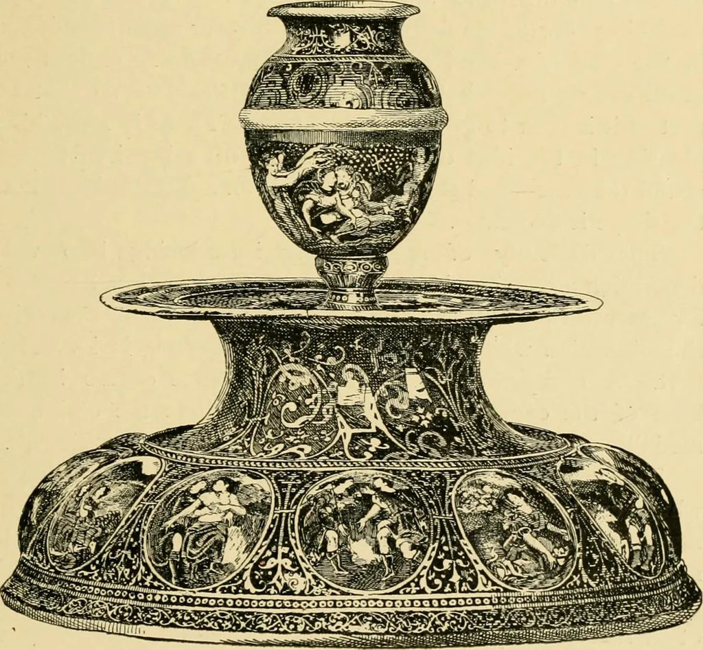 An illustration from Ornament & its application; a book for students, treating in a practical way of the relation of design to material, tools and methods of work, 1904, leaf 316