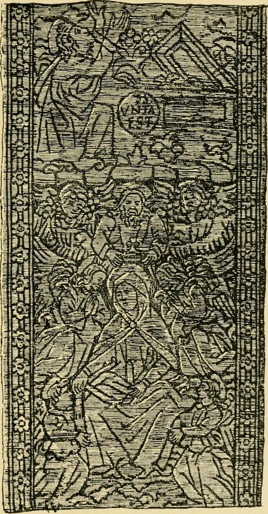 An illustration from Ornament & its application; a book for students, treating in a practical way of the relation of design to material, tools and methods of work, 1904, leaf 322