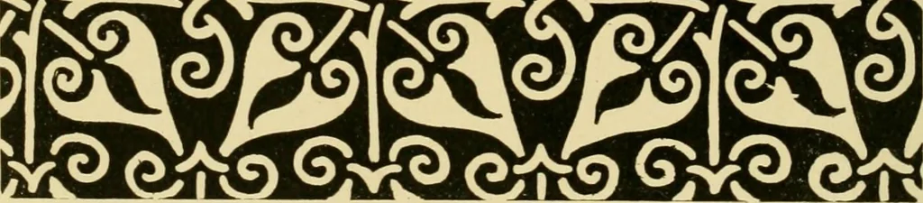 An illustration from Ornament & its application; a book for students, treating in a practical way of the relation of design to material, tools and methods of work, 1904, leaf 337