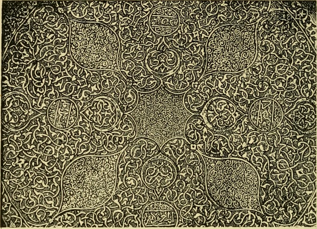 An illustration from Ornament & its application; a book for students, treating in a practical way of the relation of design to material, tools and methods of work, 1904, leaf 341