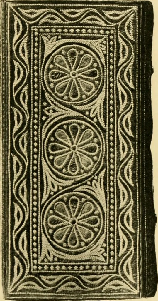 An illustration from Ornament & its application; a book for students, treating in a practical way of the relation of design to material, tools and methods of work, 1904, leaf 344