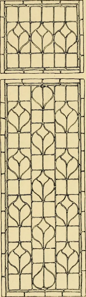 An illustration from Ornament & its application; a book for students, treating in a practical way of the relation of design to material, tools and methods of work, 1904, leaf 52