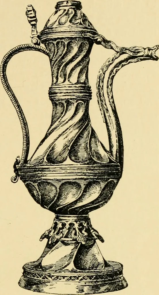 An illustration from Ornament & its application; a book for students, treating in a practical way of the relation of design to material, tools and methods of work, 1904, leaf 56