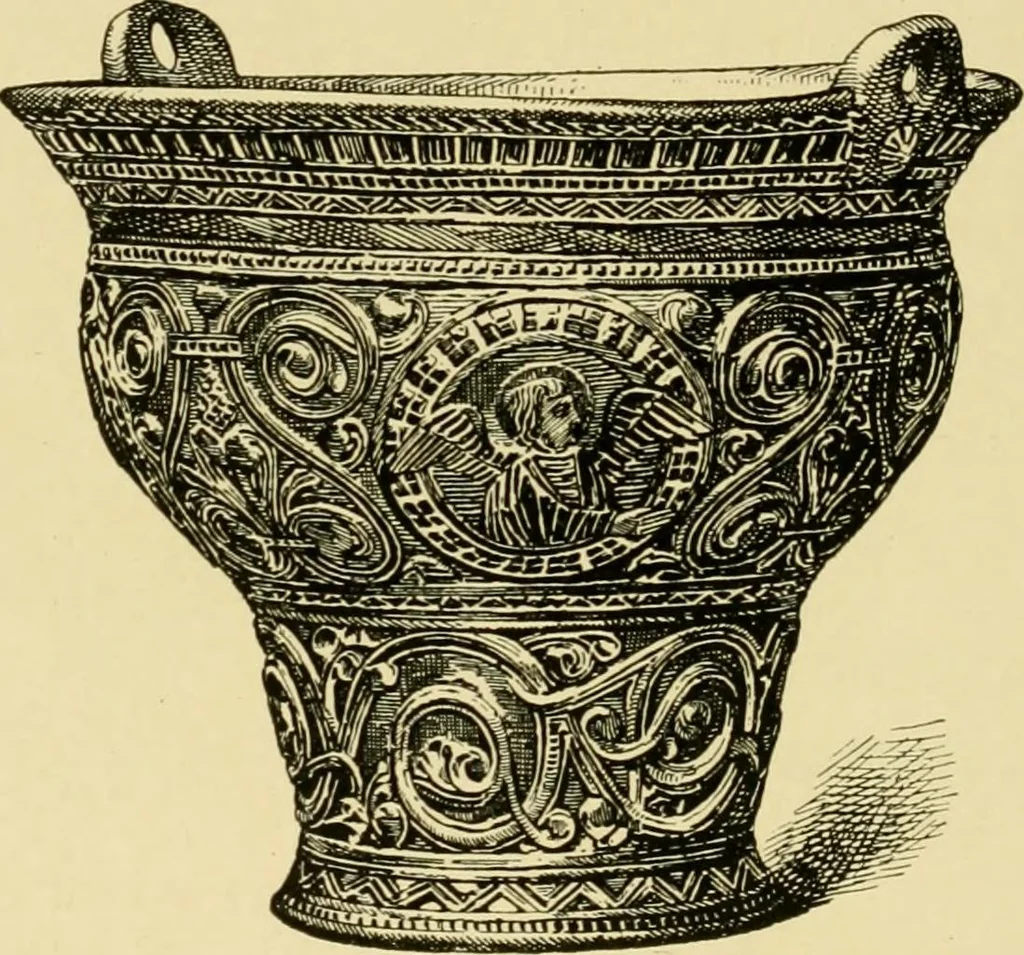 An illustration from Ornament & its application; a book for students, treating in a practical way of the relation of design to material, tools and methods of work, 1904, leaf 59