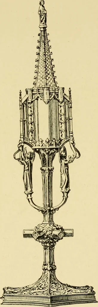 An illustration from Ornament & its application; a book for students, treating in a practical way of the relation of design to material, tools and methods of work, 1904, leaf 63