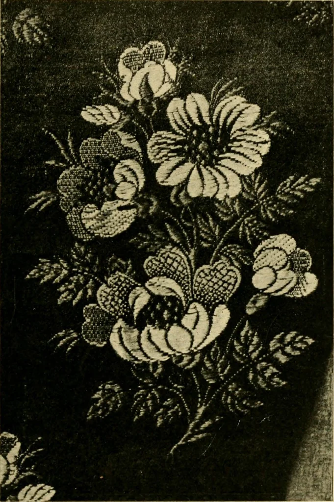 An illustration from Ornament & its application; a book for students, treating in a practical way of the relation of design to material, tools and methods of work, 1904, leaf 76