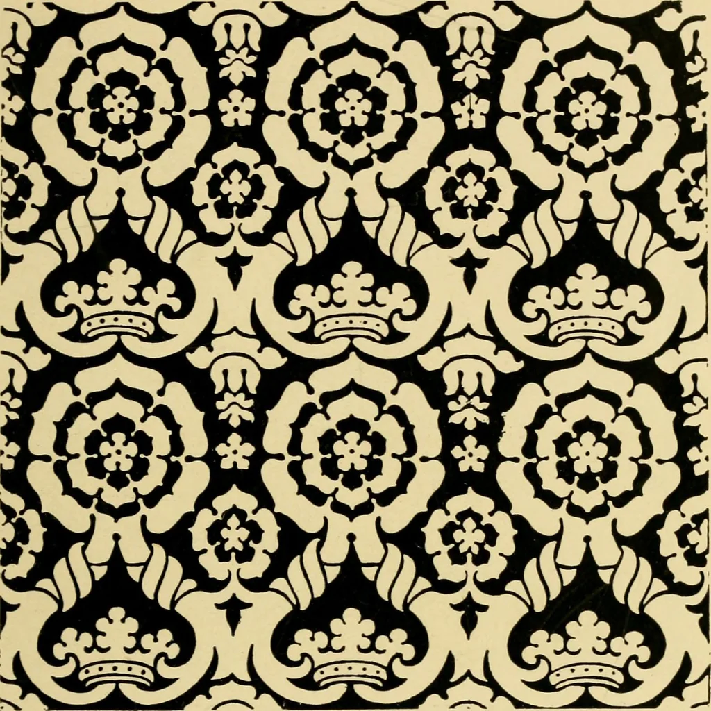 An illustration from Ornament & its application; a book for students, treating in a practical way of the relation of design to material, tools and methods of work, 1904, leaf 78