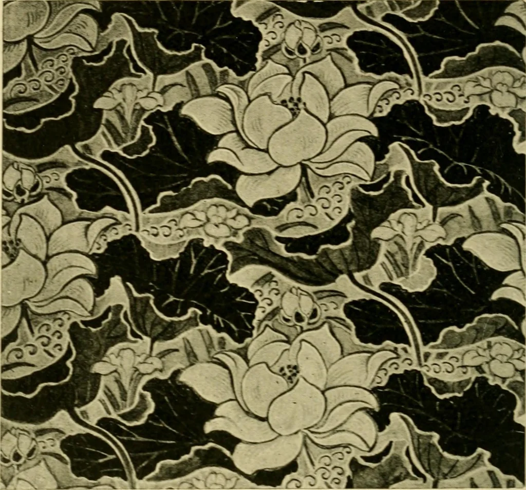 An illustration from Ornament & its application; a book for students, treating in a practical way of the relation of design to material, tools and methods of work, 1904, leaf 79