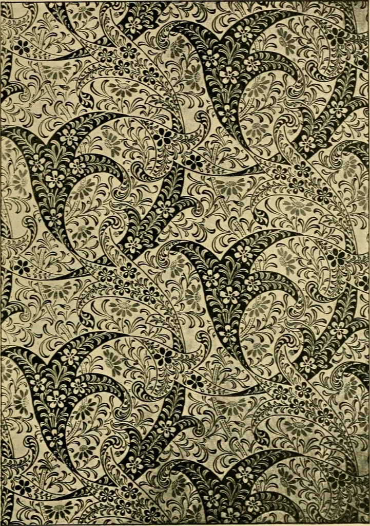 An illustration from Ornament & its application; a book for students, treating in a practical way of the relation of design to material, tools and methods of work, 1904, leaf 80