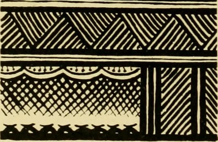 An illustration from Ornament & its application; a book for students, treating in a practical way of the relation of design to material, tools and methods of work, 1904, leaf 81