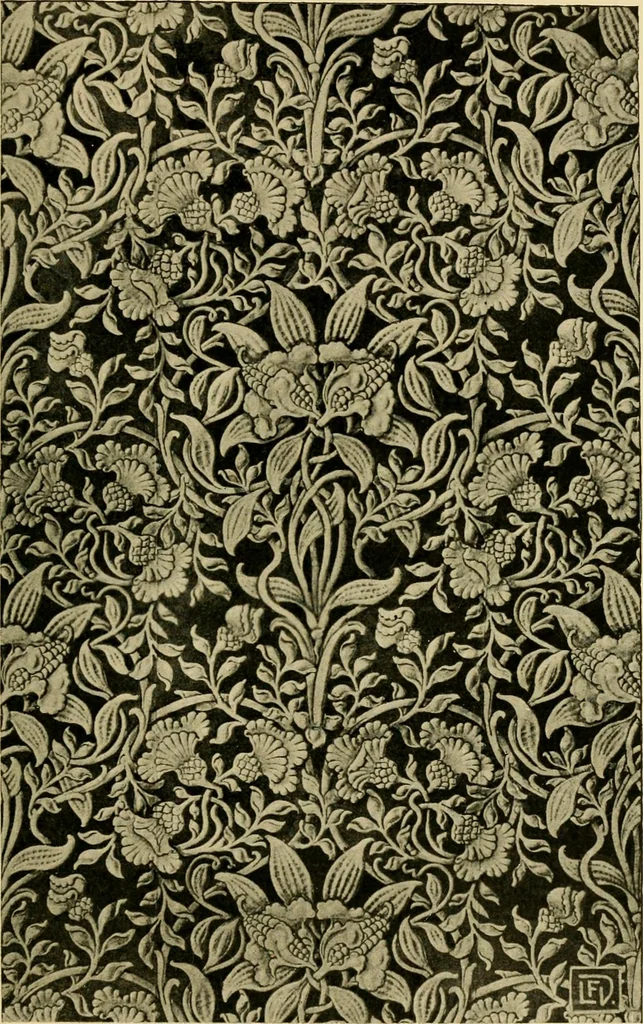 An illustration from Ornament & its application; a book for students, treating in a practical way of the relation of design to material, tools and methods of work, 1904, leaf 86