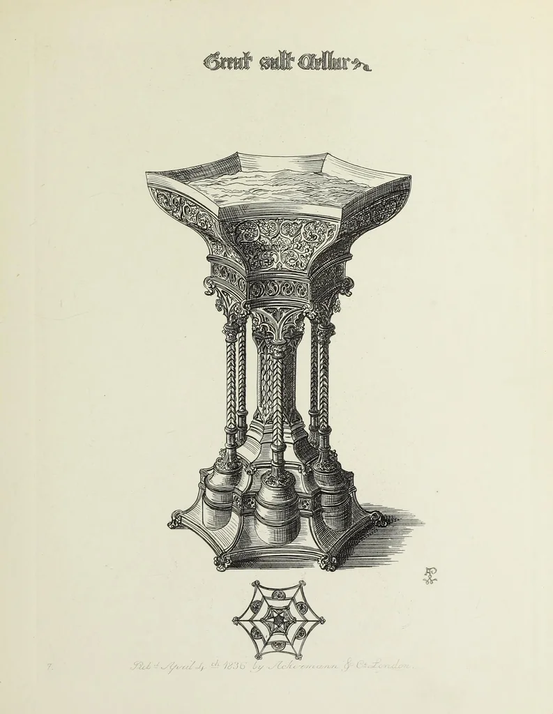 An illustration from Ornaments of the 15th and 16th centuries, 1835, leaf 114