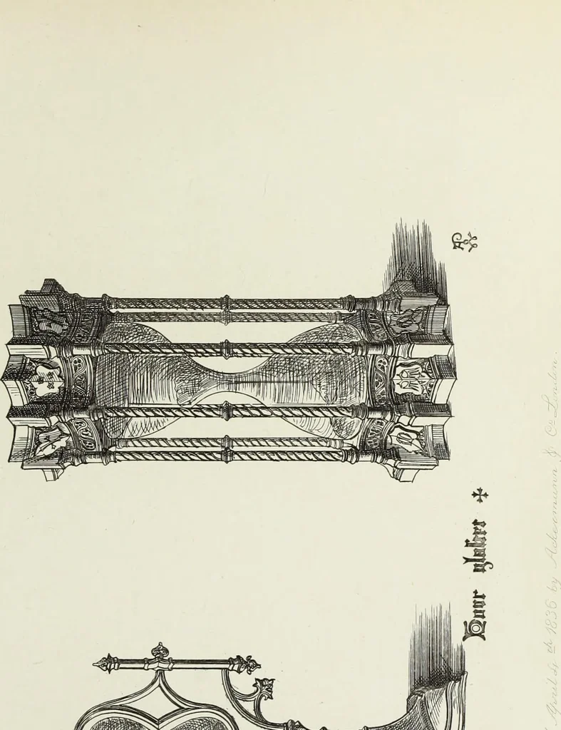 An illustration from Ornaments of the 15th and 16th centuries, 1835, leaf 128