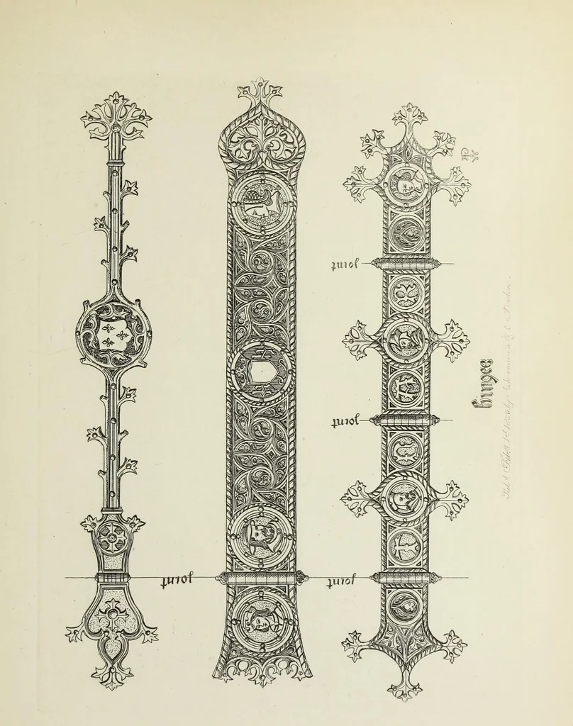 An illustration from Ornaments of the 15th and 16th centuries, 1835, leaf 164