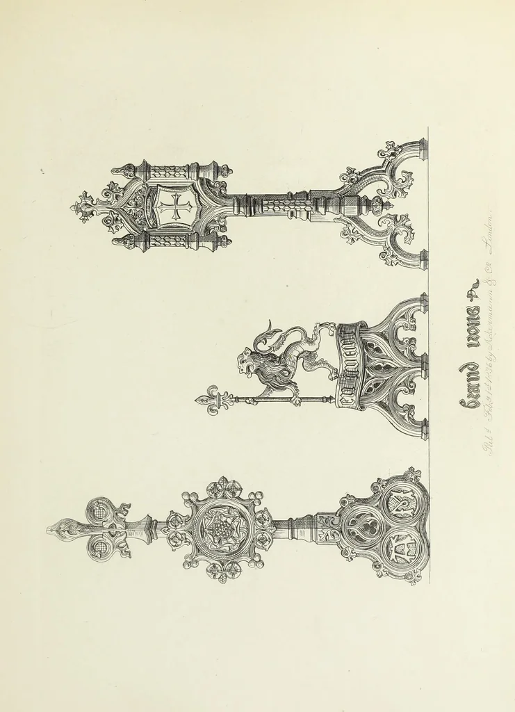 An illustration from Ornaments of the 15th and 16th centuries, 1835, leaf 168