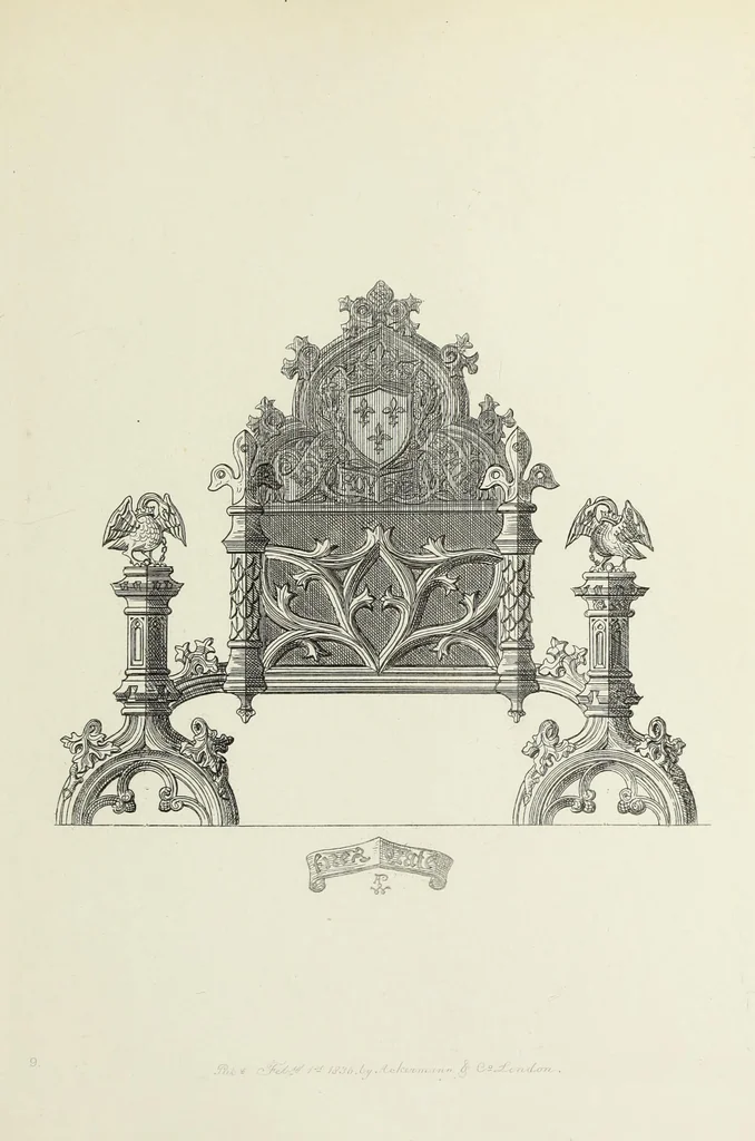 An illustration from Ornaments of the 15th and 16th centuries, 1835, leaf 172
