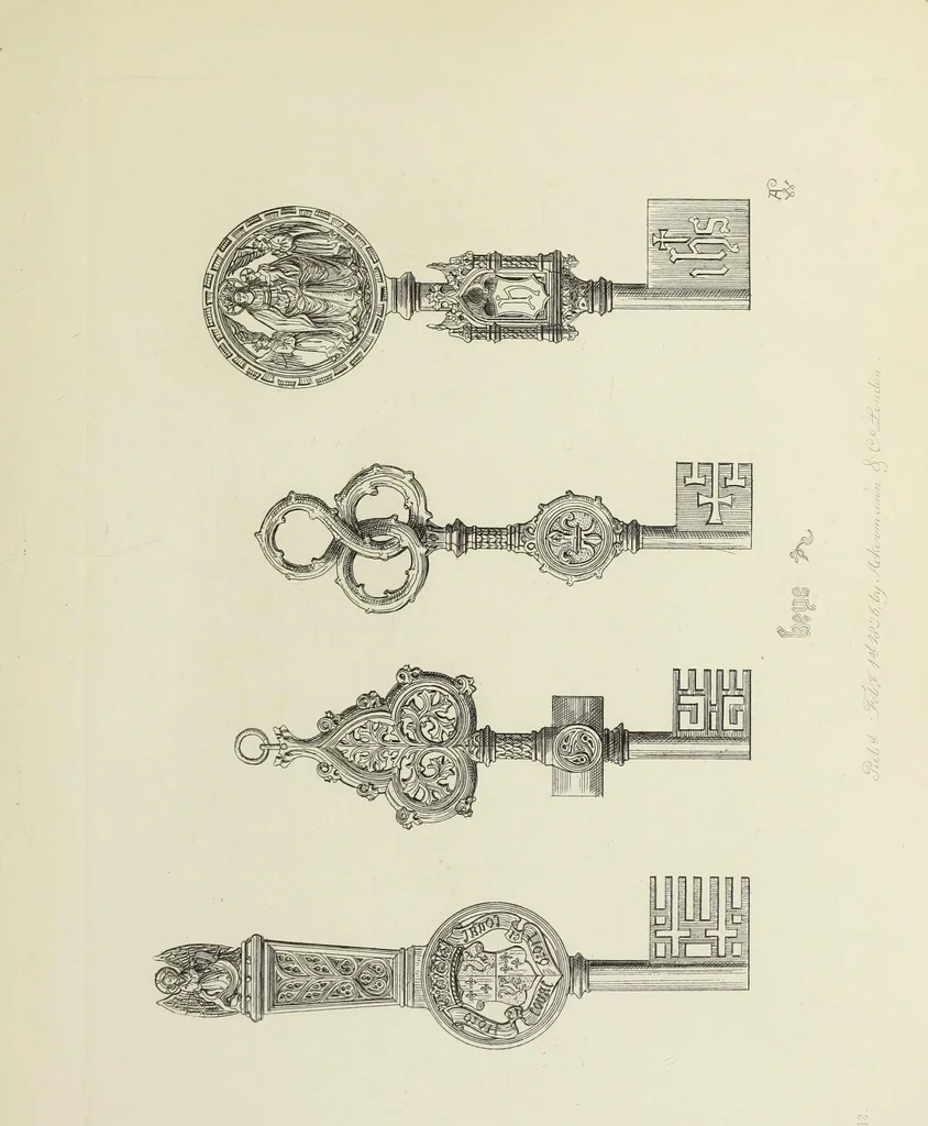 An illustration from Ornaments of the 15th and 16th centuries, 1835, leaf 178