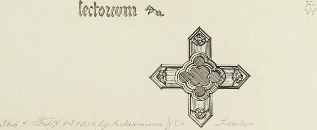 An illustration from Ornaments of the 15th and 16th centuries, 1835, leaf 204