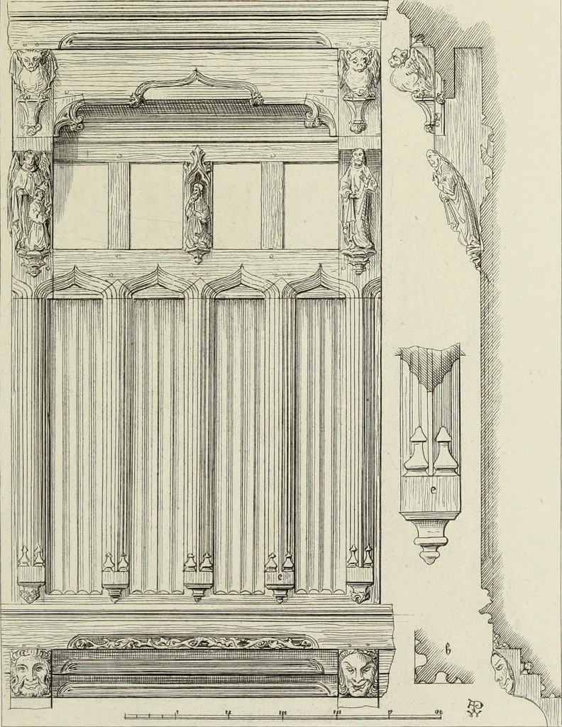 An illustration from Ornaments of the 15th and 16th centuries, 1835, leaf 24