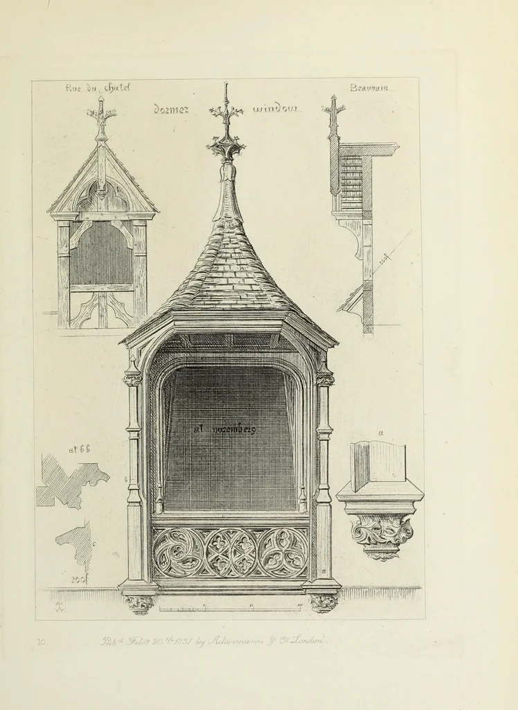 An illustration from Ornaments of the 15th and 16th centuries, 1835, leaf 26