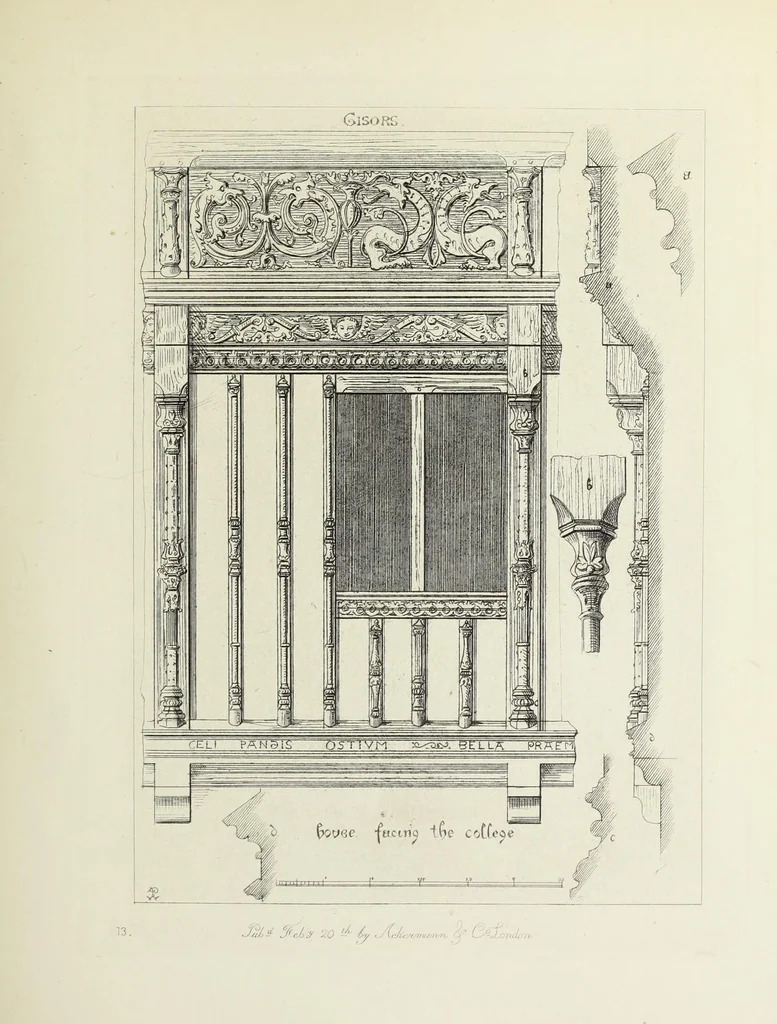 An illustration from Ornaments of the 15th and 16th centuries, 1835, leaf 32