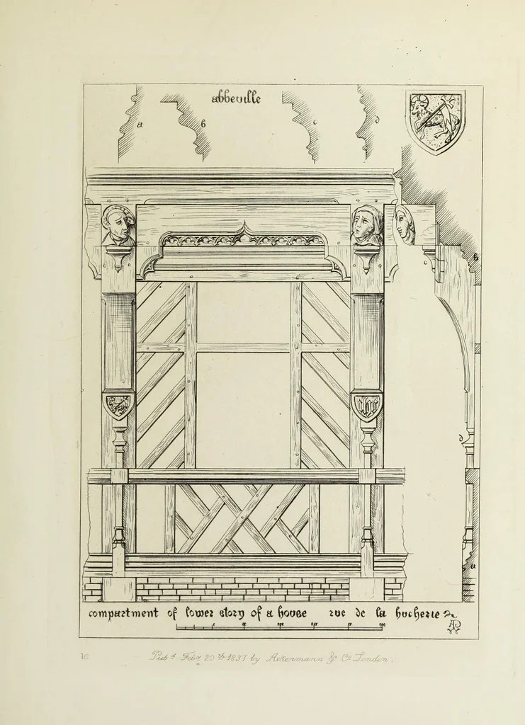An illustration from Ornaments of the 15th and 16th centuries, 1835, leaf 38