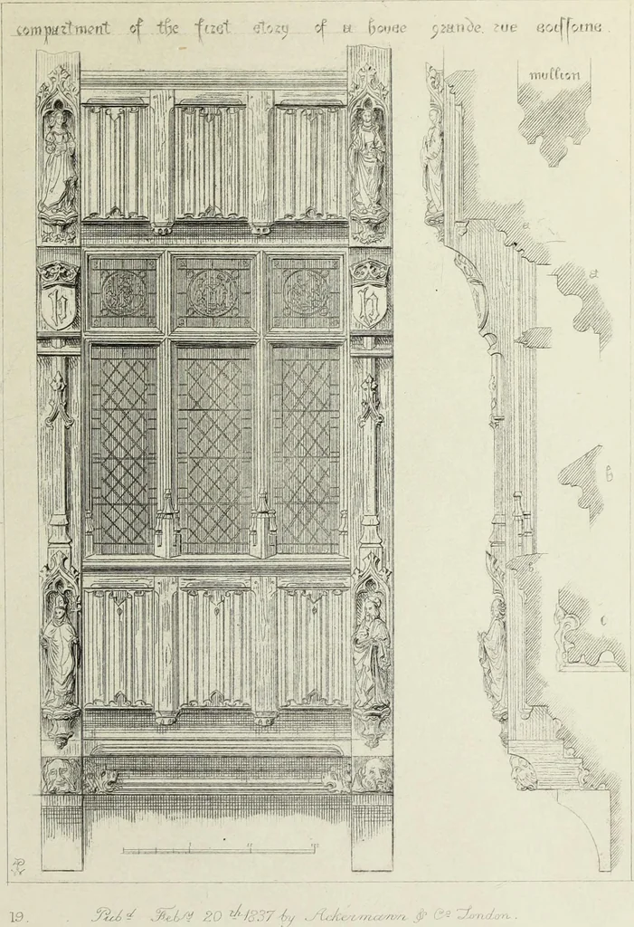 An illustration from Ornaments of the 15th and 16th centuries, 1835, leaf 44