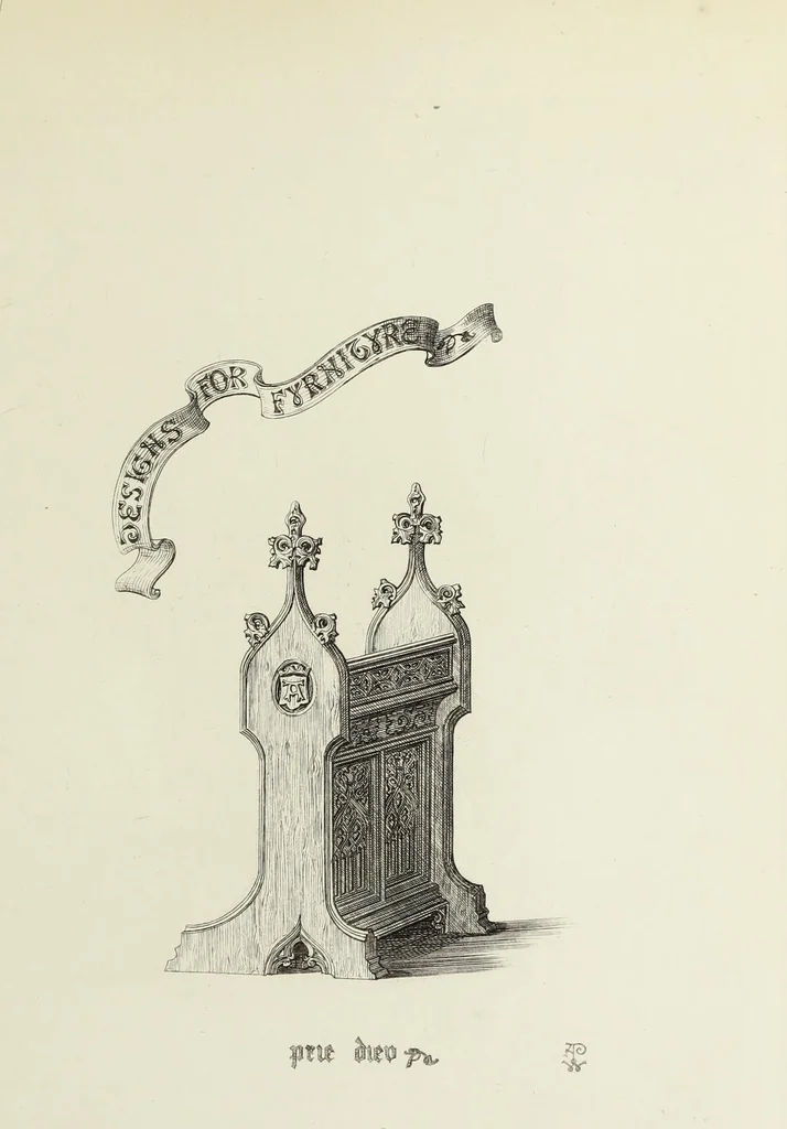 An illustration from Ornaments of the 15th and 16th centuries, 1835, leaf 52