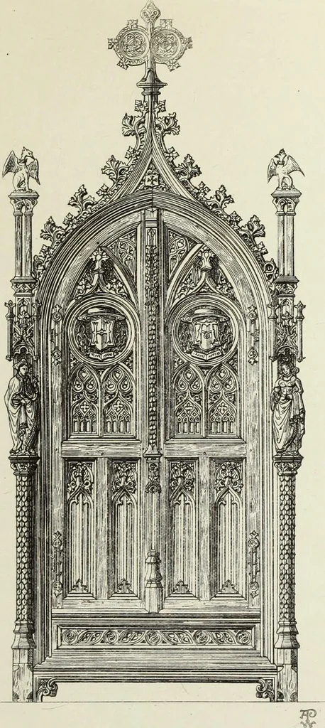 An illustration from Ornaments of the 15th and 16th centuries, 1835, leaf 56