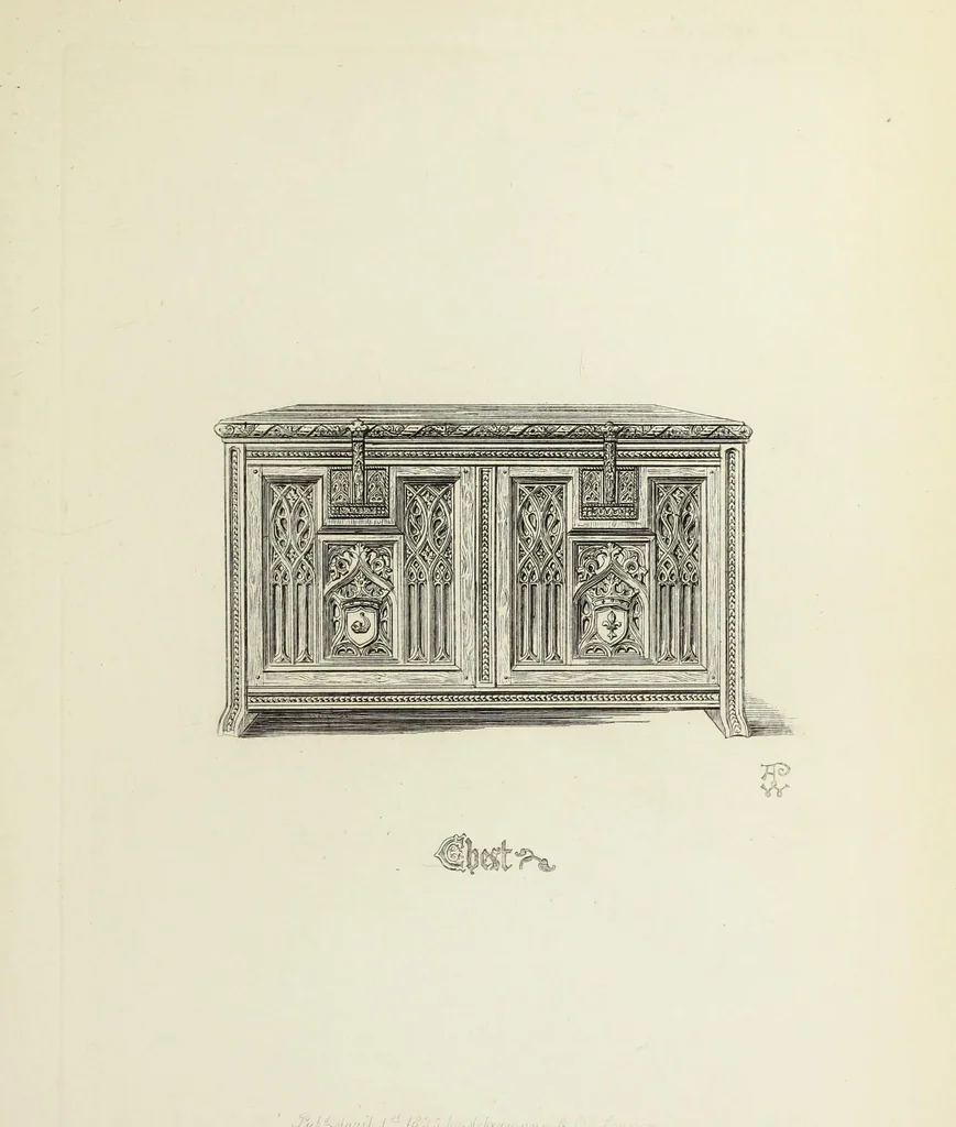 An illustration from Ornaments of the 15th and 16th centuries, 1835, leaf 64
