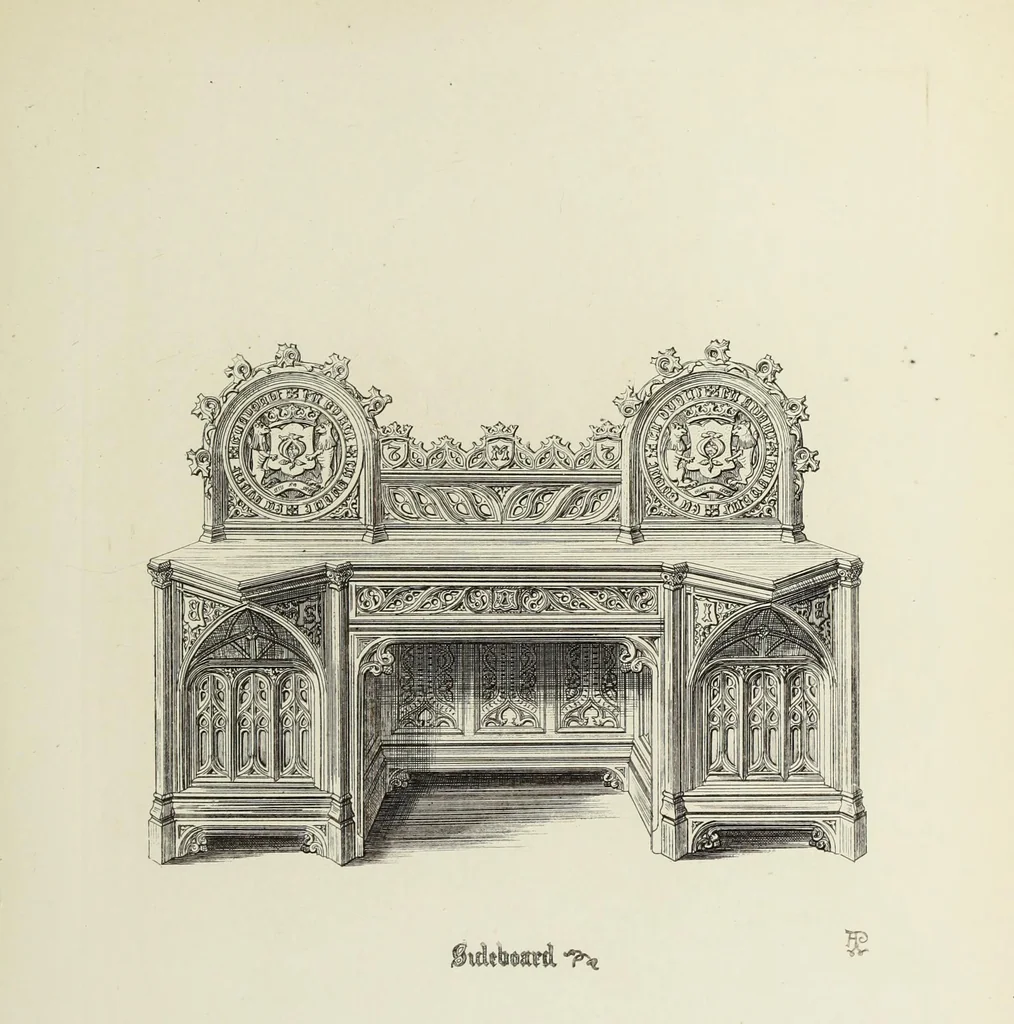 An illustration from Ornaments of the 15th and 16th centuries, 1835, leaf 66