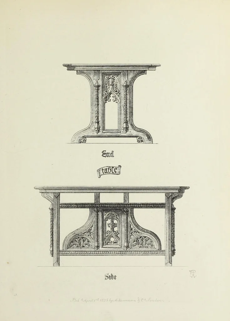 An illustration from Ornaments of the 15th and 16th centuries, 1835, leaf 76