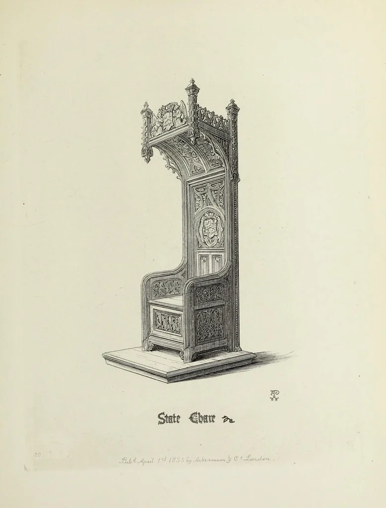 An illustration from Ornaments of the 15th and 16th centuries, 1835, leaf 90