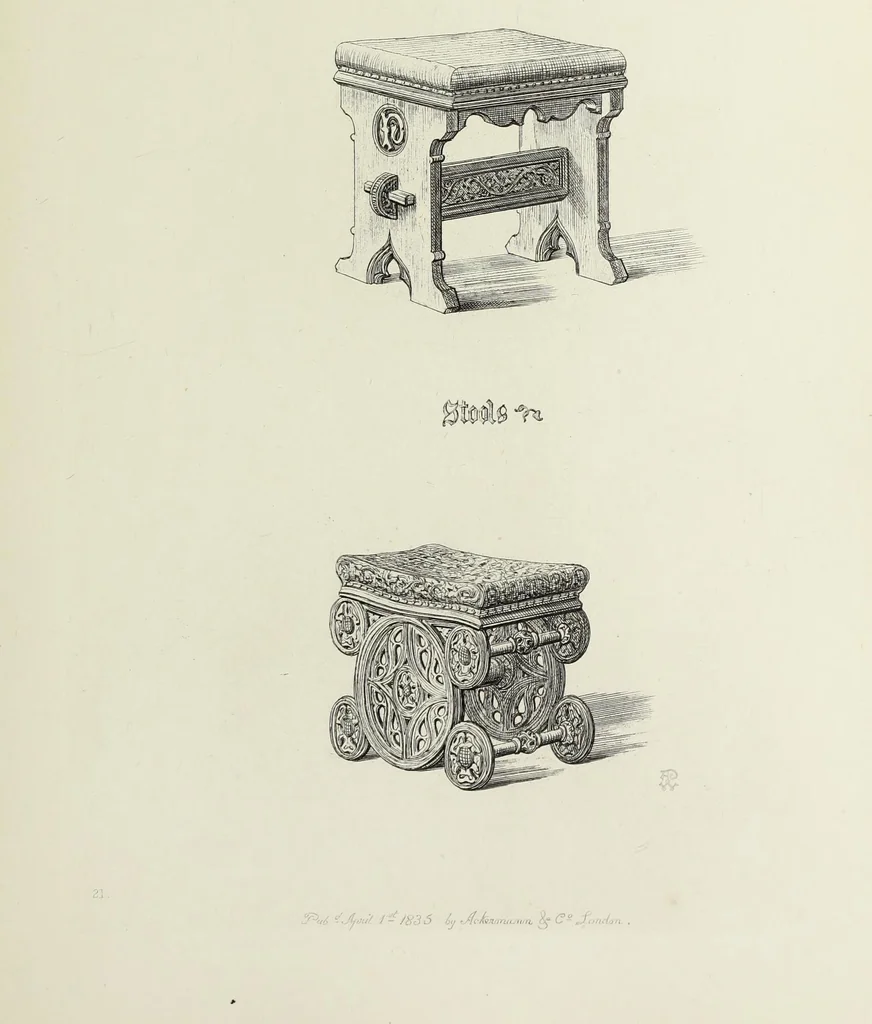 An illustration from Ornaments of the 15th and 16th centuries, 1835, leaf 92