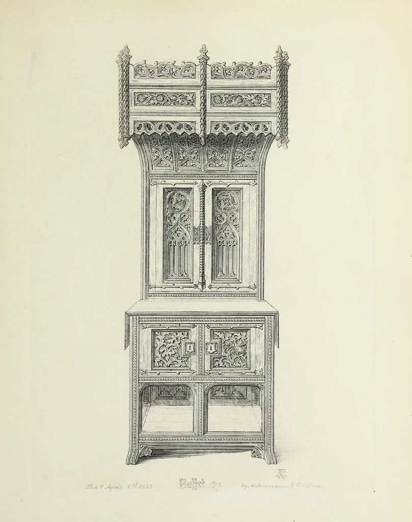 An illustration from Ornaments of the 15th and 16th centuries, 1835, leaf 94