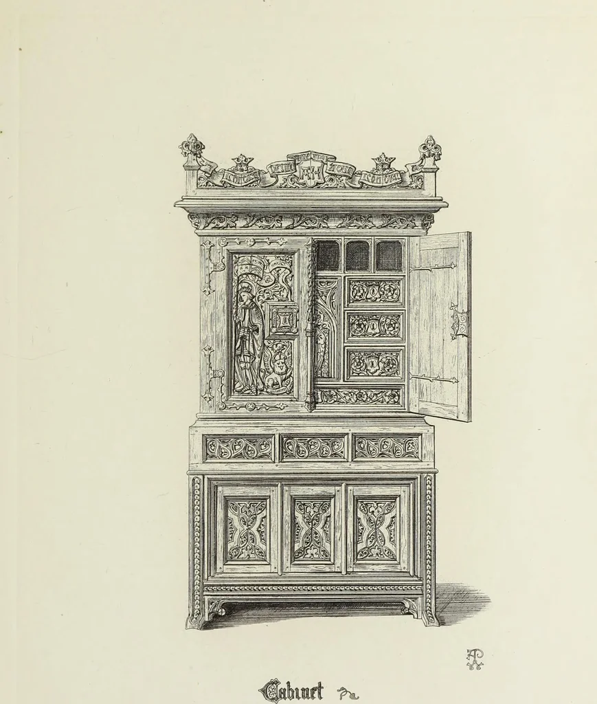 An illustration from Ornaments of the 15th and 16th centuries, 1835, leaf 96
