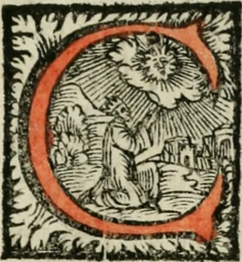 An illustration from Ornatvs ecclesiasticvs, hoc est, Compendivm praecipvarvm rervm, qvibvs qvaevis rite decenterqve compositae ecclesiae exornari, ac redimiri debent : omnibus ecclesiarum praelatis & rectoribus, per totam Ratisbonensem Dioecesin cum primis necessarium, Latinè & Germanicè, adiectis etiam quarundam suppellectilium figuris, 1591, leaf 152